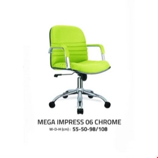 Jual Kursi Kantor Mega Impress 06 Chrome