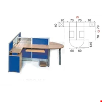 Partisi Kantor Brother WS 2LH