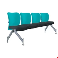 Jual Kursi Kantor Tunggu INDACHI Vecto V 4 (Oscar/Fabric)