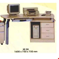 Meja komputer Aditech XE 08 (160cm)